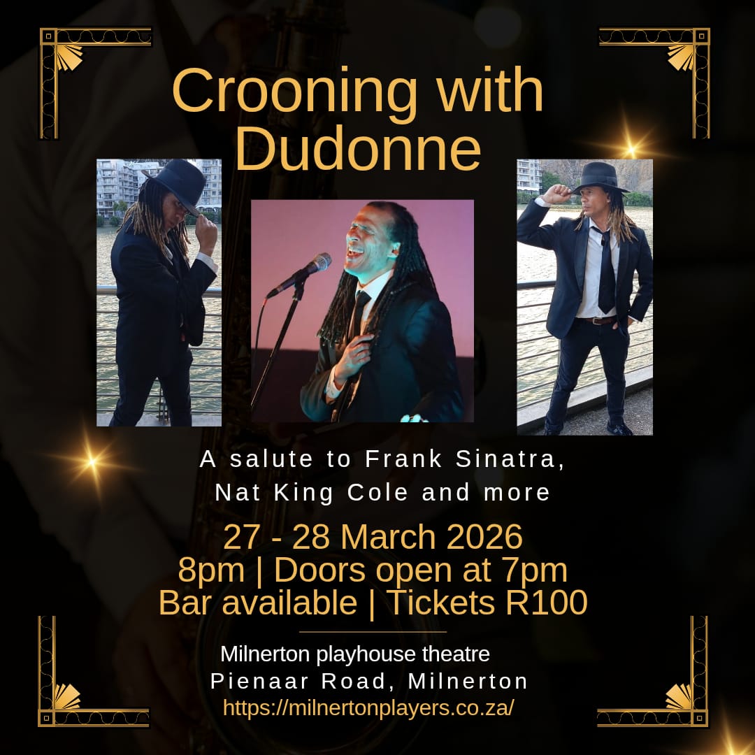 Dudonne Diergaardt in Crooning with Dudonne at Milnerton Playhouse March 2026