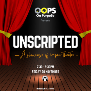 UNSCRIPTED: A Night of Improv Comedy -20 November 2026